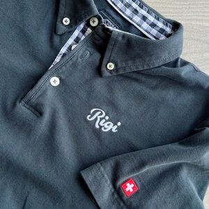JAMES & NICHOLSON. Rigi. Classic Gray Polo Shirt with Cotton Comfort